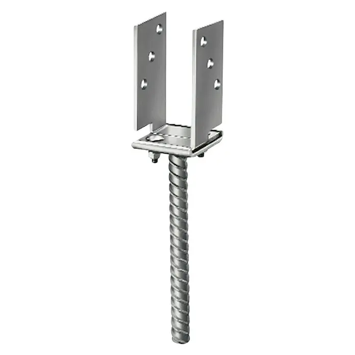 Stabilit U-Pfostenträger - 60 mm - 140 mm, Verzinkt