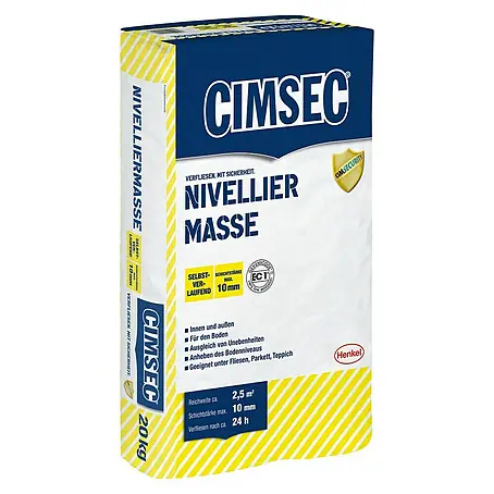 Cimsec  Nivelliermasse