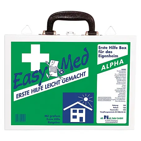 EasyMed  Verbandkasten Hausapotheke Alpha
