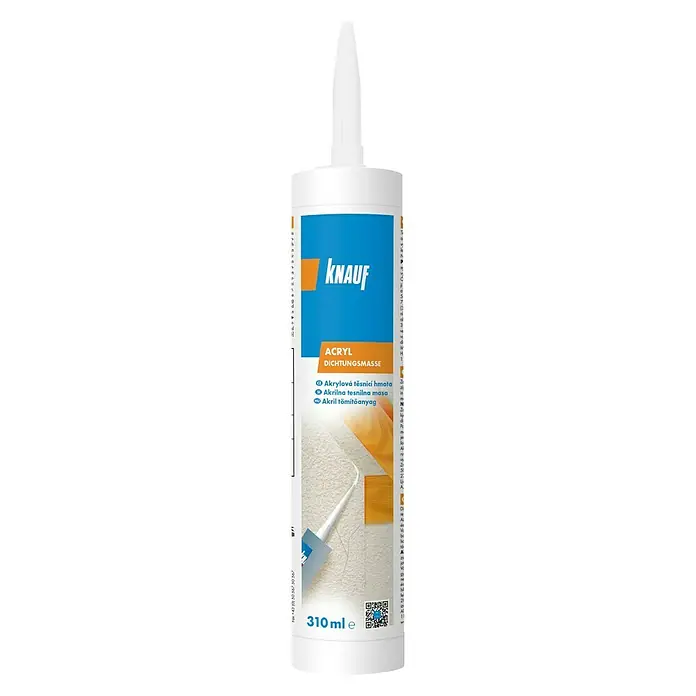 Knauf Acryl-Dichtmasse - Weiß, 310 ml
