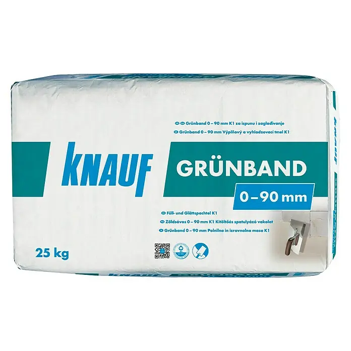 Knauf Füll- & Glättspachtel Grünband K1 - 25 kg