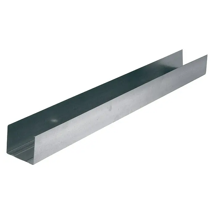 Knauf UD-Wandanschlussprofil - 3.000 x 28 x 27 mm, Verzinkt, Stahl