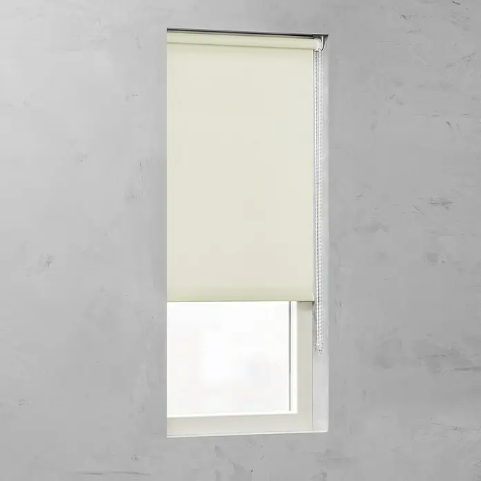 Expo Ambiente Rollo - B x H: 80 x 190 cm, Creme, Tageslichtdurchlässig - Vorderansicht