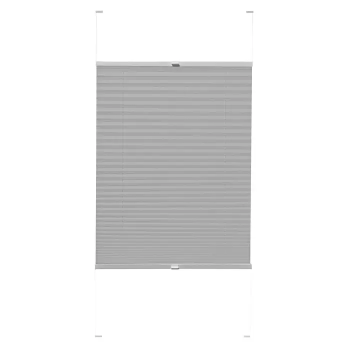 Expo Ambiente Plissee - B x H: 100 x 130 cm, Grau