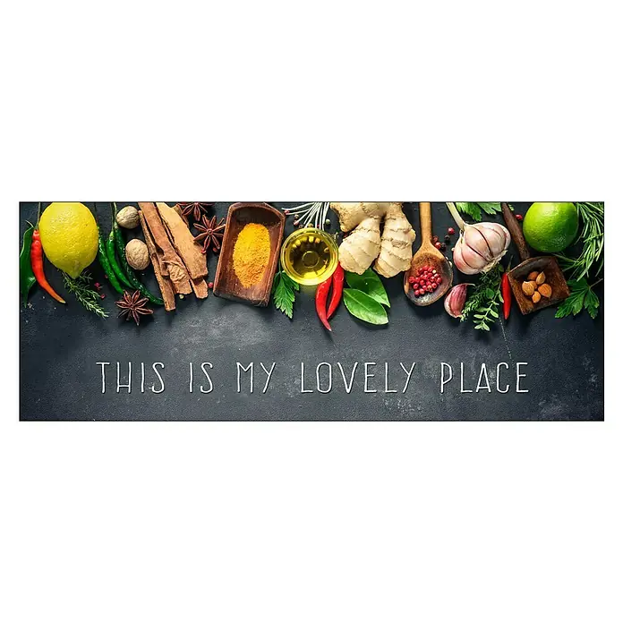 ProArt Kitchen Glasbild - This Is My Lovely Place II, B x H: 125 x 50 cm - Vorderansicht