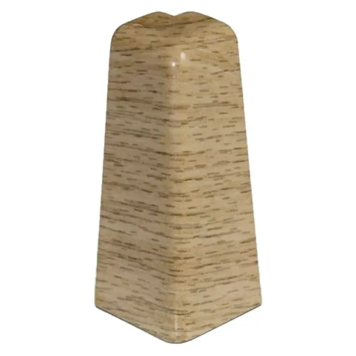Egger Außenecke - Eiche Natur, 2 Stk., Passend für: Egger Sockelleisten 17 x 60 mm - Ansicht von oben