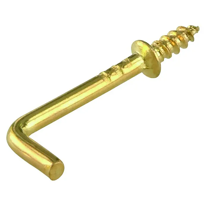 Stabilit Vijak s kukicom - Ø x D: 3 x 35 mm, 4 Kom., Navoj za drvo, Pomesingano, S ramenom - Pogled odozgo
