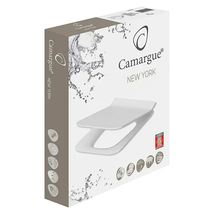 Camargue New York WC daska -  - Pogled sprijeda