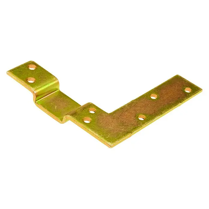 Stabilit Aufhänge-Winkel - L x B: 75 x 75 mm, 2 Stk., Verzinkt - Ansicht von oben