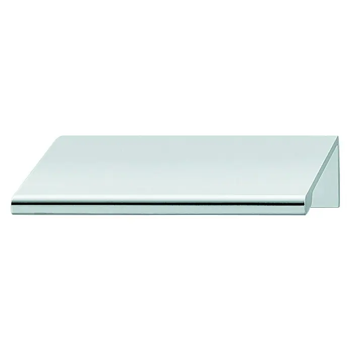 Ručka za namještaj - D x Š x V: 42 x 70 x 18 mm, Aluminij - Pogled sprijeda