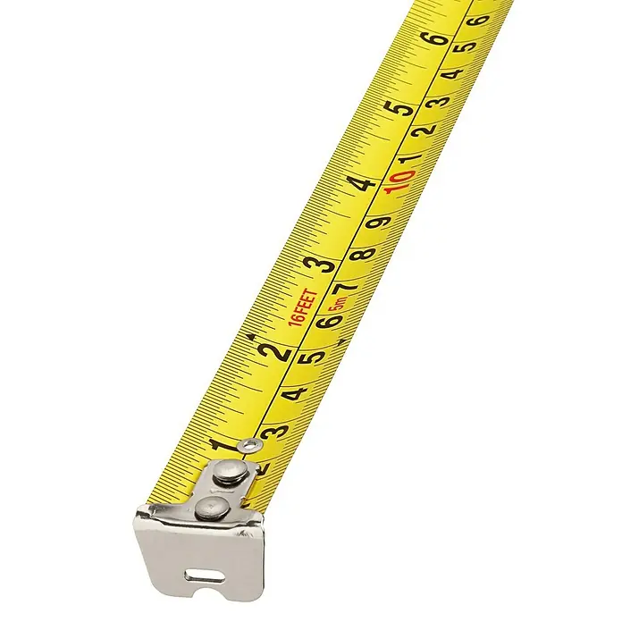 Hazet Taschenbandmaß 2154N-2 - Länge Maßband: 2 m - Detailaufnahme