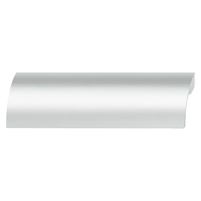 Ručka za namještaj - Tip ručke za namještaj: Šipka, D x Š x V: 108 x 32 x 33 mm, Aluminij, Razmak provrta: 96 mm - Pogled sprijeda