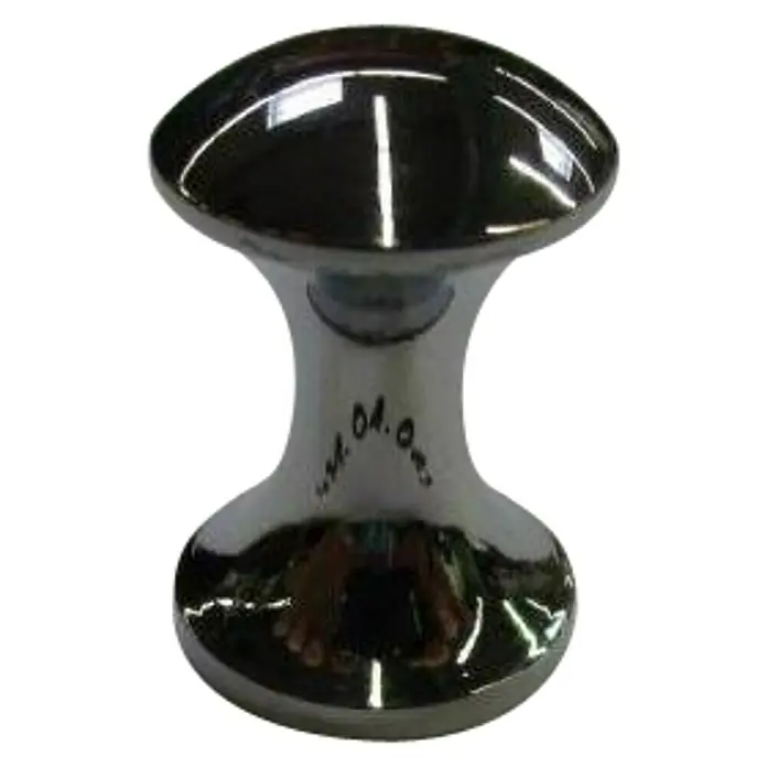 Okrugla ručka za namještaj - Ø x V: 16 x 20 mm, Ostalo, Kromirano - Pogled sprijeda