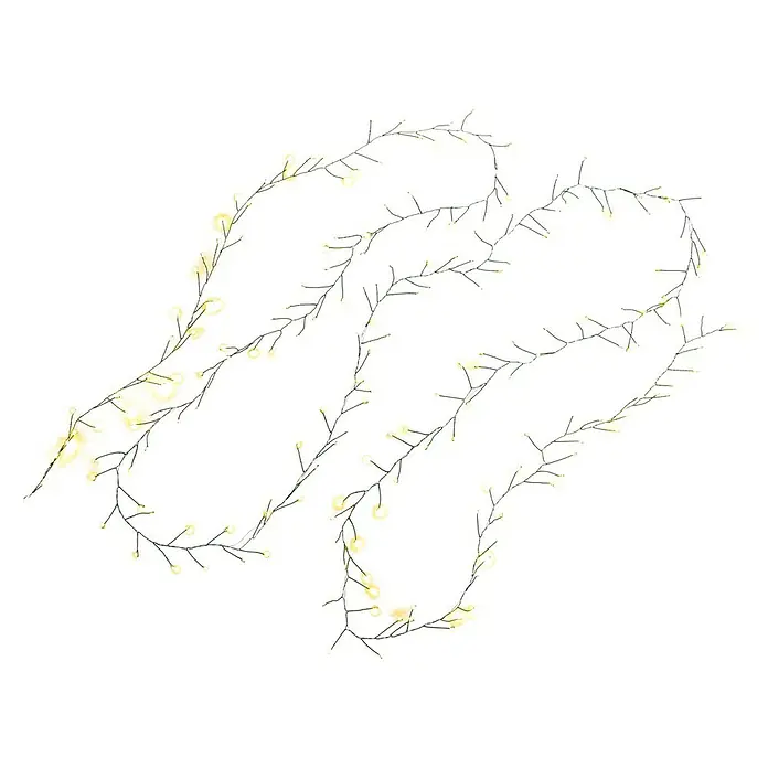 Tween Light Guirnalda luminosa LED - Para exterior, 200 luces, 8 m, Blanco cálido