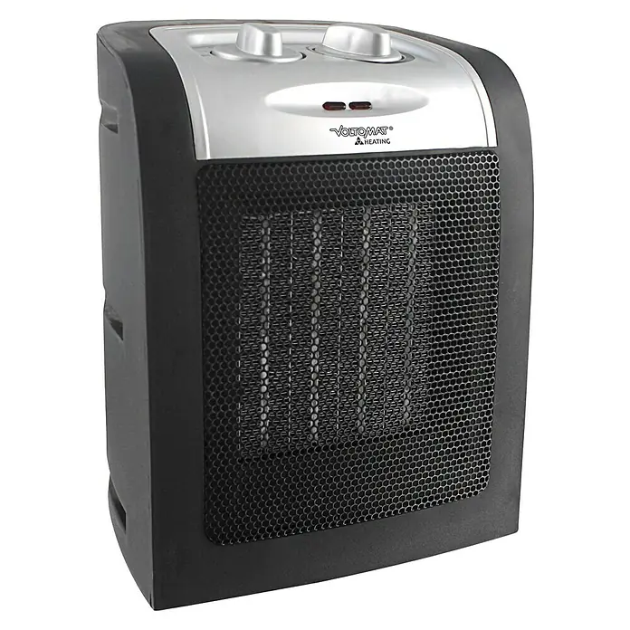 Voltomat HEATING Keramička ventilatorska grijalica FH-106145.4 - 1.800 W, Visina: 22 cm, S termostatom