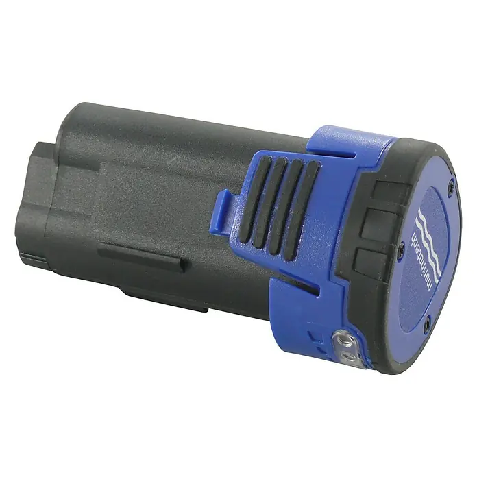 Marinetech Akku-Poliermaschinen-Set - 12 V, Li-Ionen, 1,3 Ah, Leerlaufdrehzahl: 0 U/min - 3.000 U/min - Vorderansicht