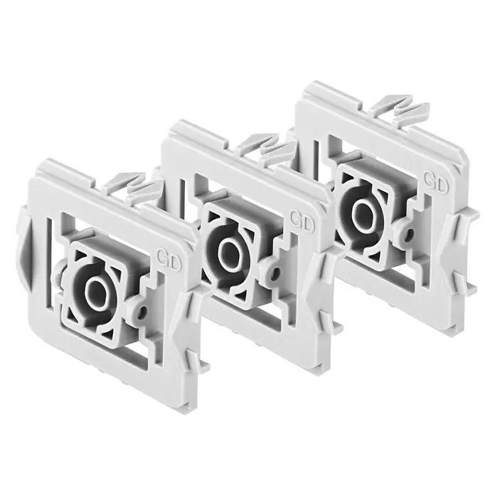 Bosch Smart Home Adapter-Set für Gira Standard - 3 Stk., Kunststoff, Unterputz - Rechte Seitenansicht