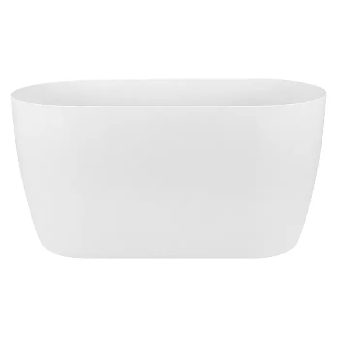 Elho Tegla za orhideju Duo - Vanjska dimenzija (D x Š x V): 25 x 13 x 12,6 cm, Plastika, Bijele boje, Mat - Pogled odozgo