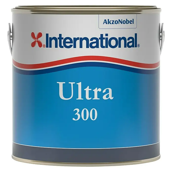 International Hartantifouling Ultra 300 - Doverweiß, 2,5 l - Vorderansicht