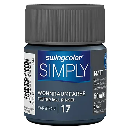 swingcolor  Boja za zid SIMPLY Tester