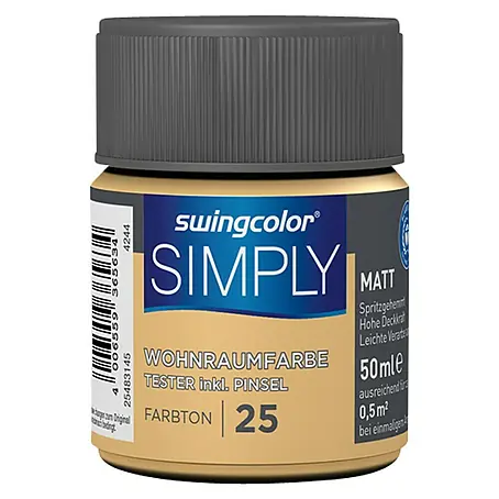 swingcolor  Boja za zid SIMPLY Tester