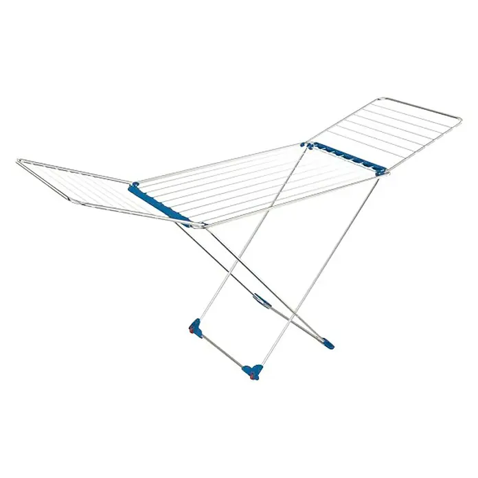 Tendedero con alas Max - Longitud cuerda de tender: 20 m, Gris, Ancho: 56 cm