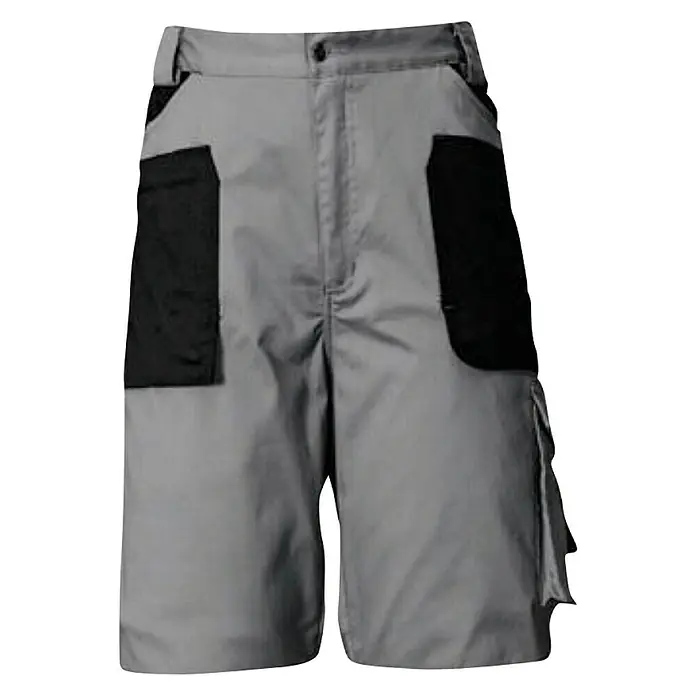 Industrial Starter Pantalones cortos de trabajo Stretch - Gris/Negro, S