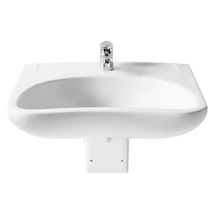 Roca Access Lavabo - An x L: 64 x 55 cm, Medio, Sin desbordamiento, Blanco
