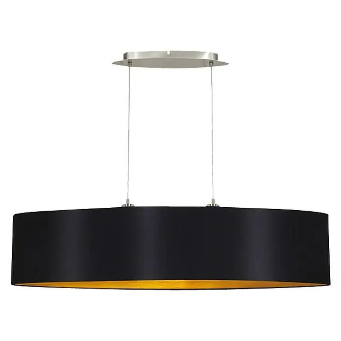 Eglo Maserlo Lámpara colgante - L x An x Al: 100 x 25 x 110 cm, Número de bombillas: 2 ud.
