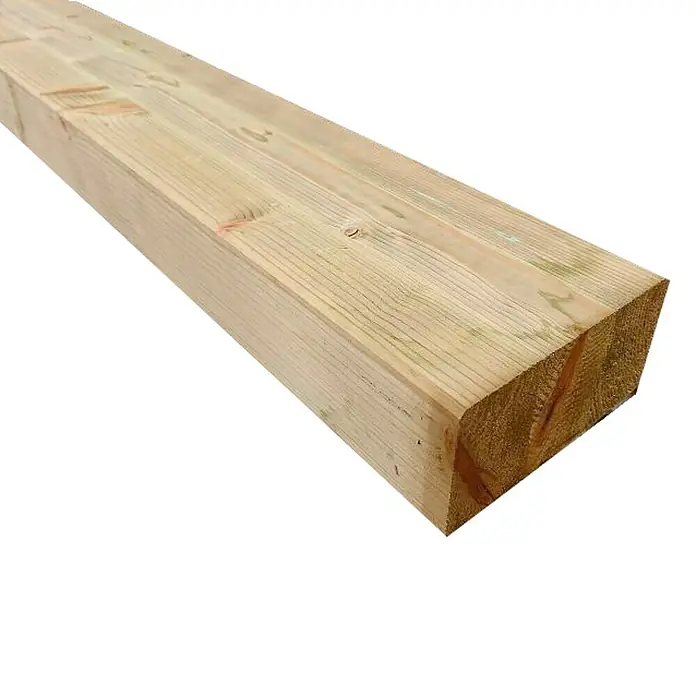 Viga de madera laminada - L x An x Al: 400 x 16 x 8 cm, Pino/abeto