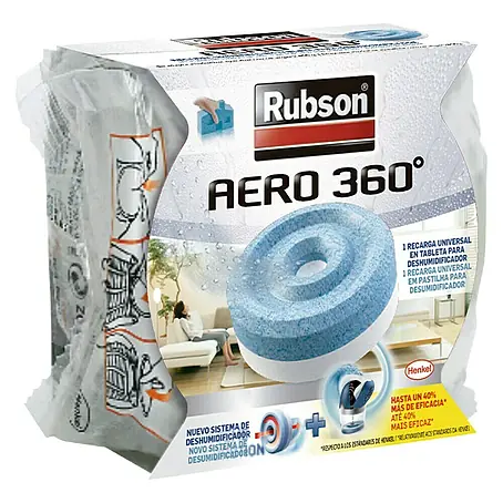 Rubson  Pack de recambios para el deshumidificador Aero 360º
