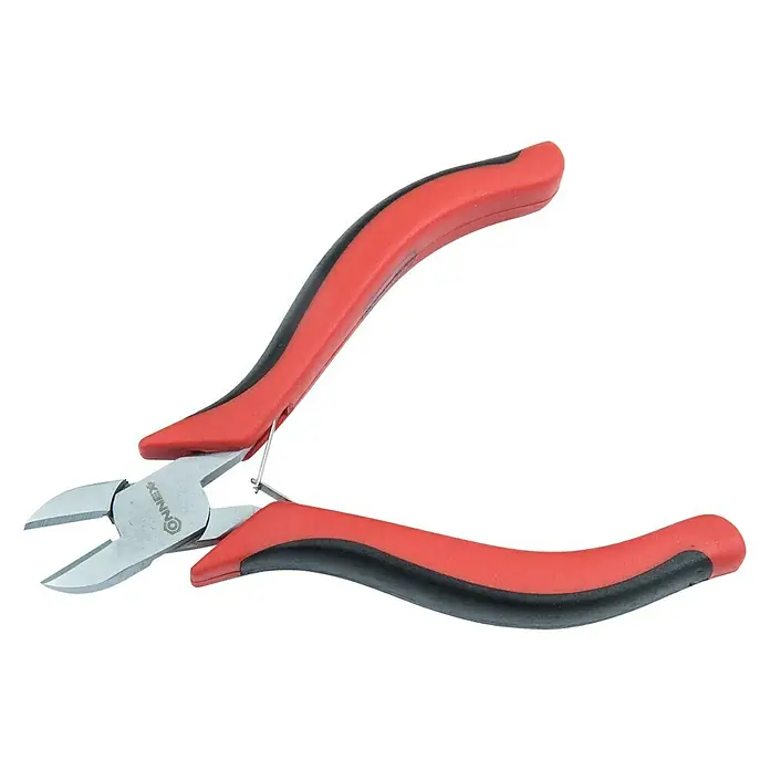 Alicates de corte diagonal para electrónica - Largo: 110 mm
