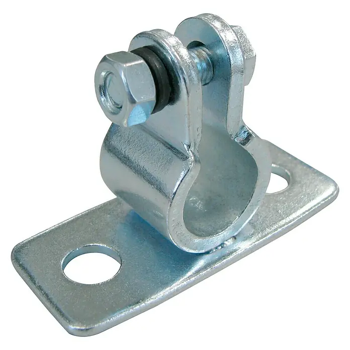 Dörner & Helmer Lukenfederhalter - Geeignet für: Achsdurchmesser 12 mm, Höhe: 42 mm, Verzinkt