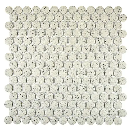 Mosaikfliese Knopf Uni CU K208