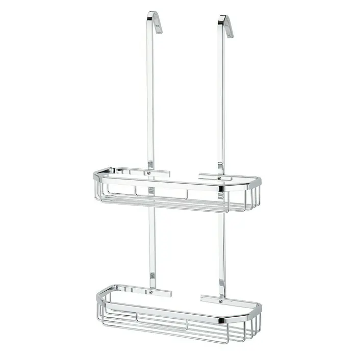 Camargue Cesta de baño Belana - Brillante, Cromo, 11,8 x 30,2 x 75 cm - Vista frontal