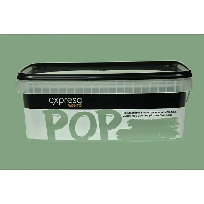 Montó Pop Pintura para paredes - Wasabi, 2,5 l, Mate