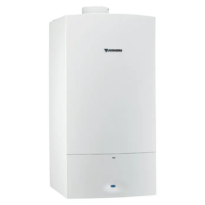 Junkers Caldera Cerapur ZWB 25/25-3C C23 + Controlador Easy CT 100 - Display multifunción, 25 kW, Capacidad: 6 l