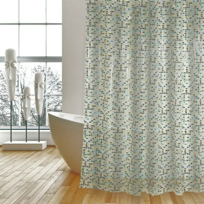 Venus Cortina de baño Peva Concept - An x Al: 180 x 200 cm, Multicolor