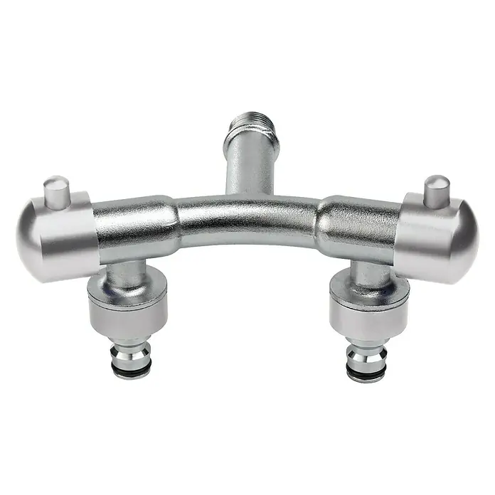 Distribuidor 2 vías diseño - Metal