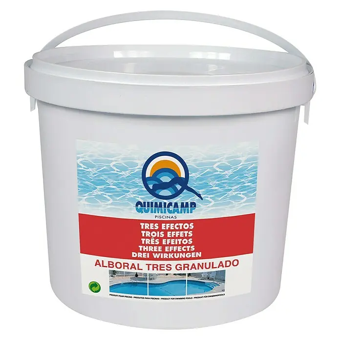 Quimicamp Cloro granulado 3 efectos Alboral - 5 kg