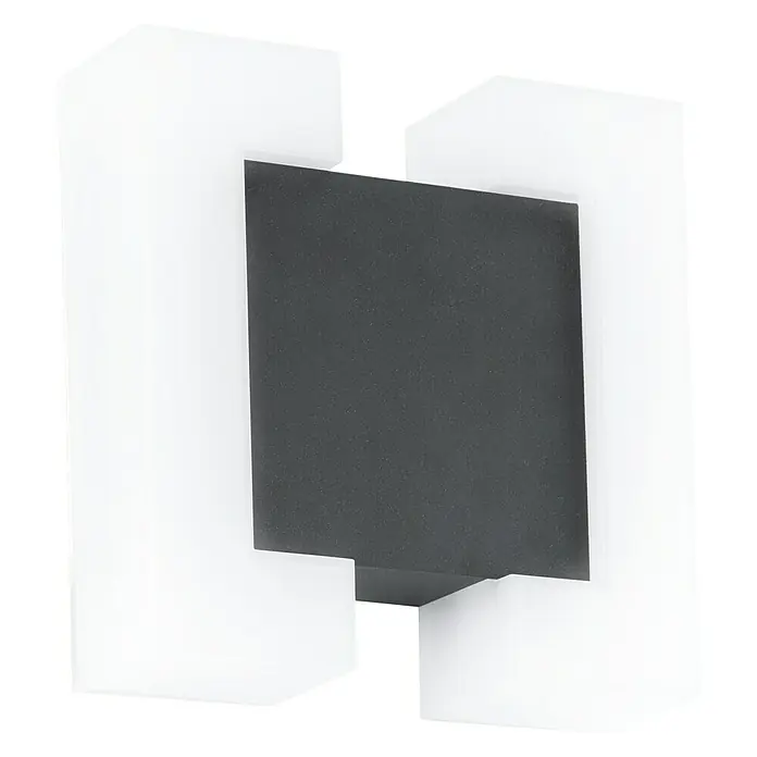 Eglo Wandlamp voor buiten Sitia - 4,8 W, Antraciet, Wit, IP44
