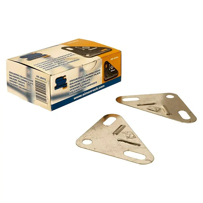 Simonrack Juego de escuadras - 48 ud., Gris