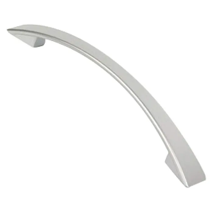 Nesu Tirador para muebles 99617 - L x An x Al: 12,1 x 1,9 x 1,8 cm, Acero, Cromado