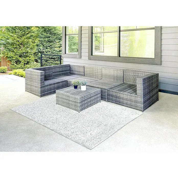 Classis Carpets Infinity Grass Rasenteppich World of Colors - 200 x 133 cm, Snow White, Ohne Noppen - Anwendungsbeispiel