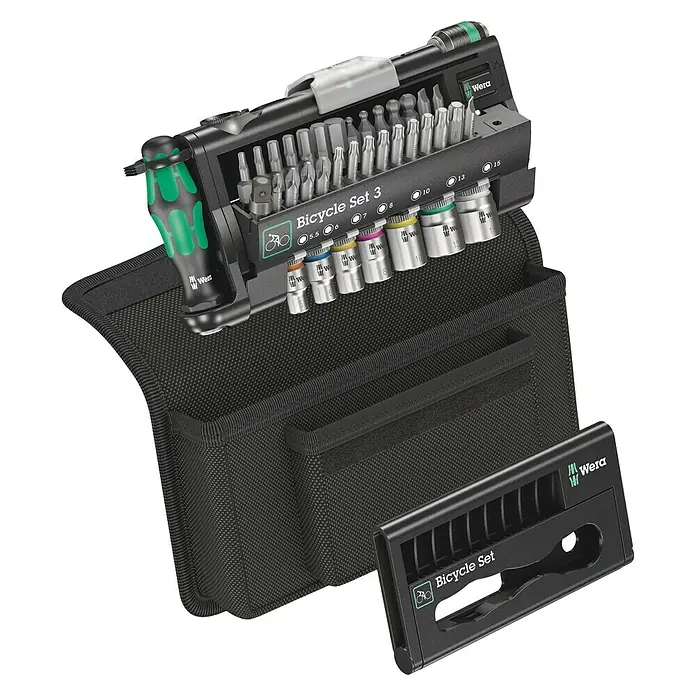 Wera Werkzeug-Set Bicycle Set 3 - 40 -tlg. - Linke Seitenansicht