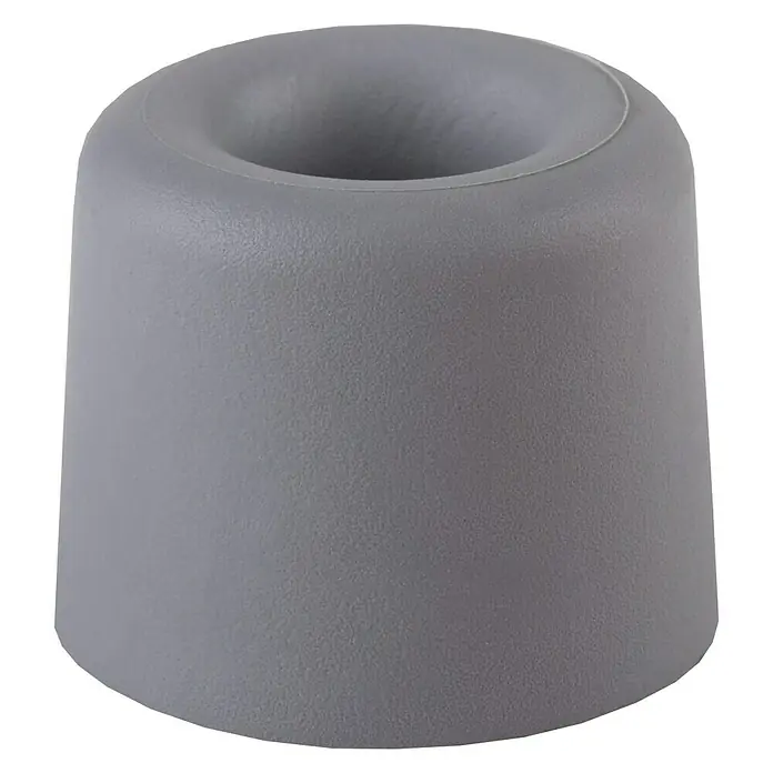 Türstopper - Ø x H: 70 x 80 mm, Grau - Rechte Seitenansicht