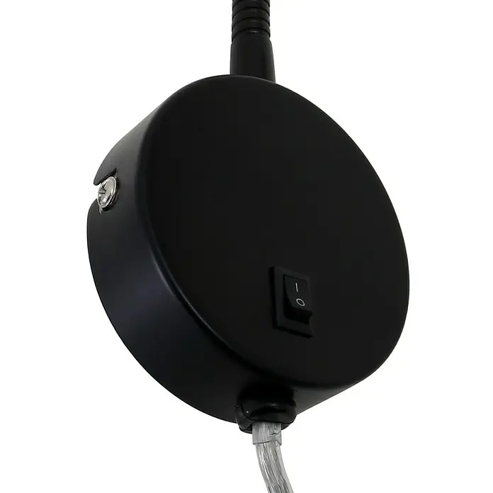 Briloner Foco de una luz LED Comfort Light - 4 W, Negro, L x An x Al: 5,8 x 20,5 x 45 cm