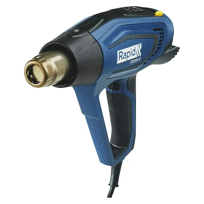 Rapid Heißluftgebläse R2200-E - 2.200 W, Temperaturbereich: 60 °C - 650 °C - Linke Seitenansicht