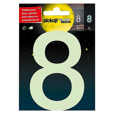 Pickup  Huisnummer Glow in the Dark