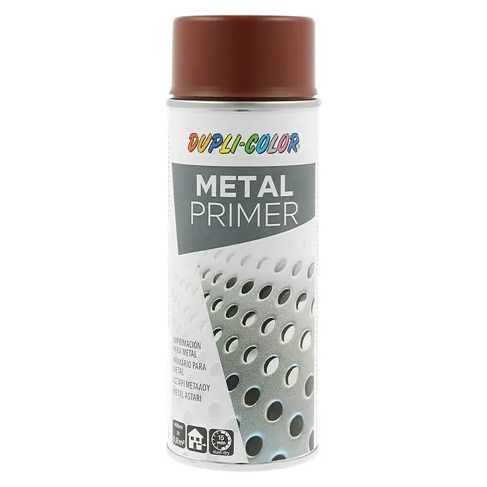 Dupli-Color Basic Metallgrundierung - Rotbraun, 400 ml, Matt - Vorderansicht